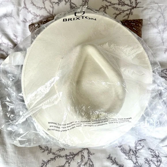 NWT Brixton Jo Rancher Hat in Dove - Picture 9 of 11